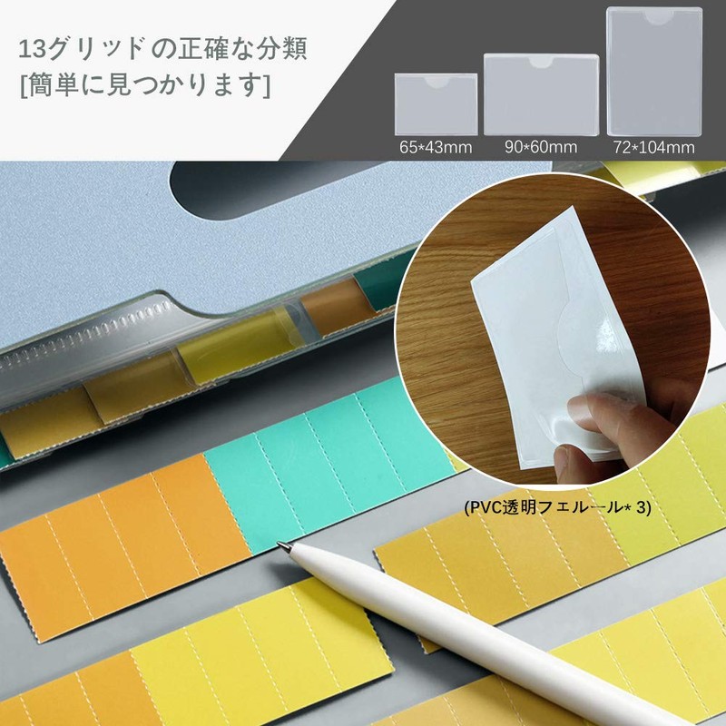 Document File, 13 Pockets, A4, Document Case, Document Stand, File