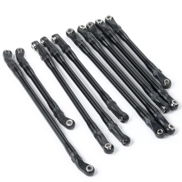 Unbranded Aluminum alloy Steering Link Rod Linkage for 1/10 Axial