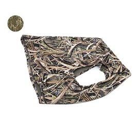 Rivers West Waterproof Windproof Fleece Anti-Chafing Retriever Dog Hunting Vest, Mossy Oak Bottomland, Large