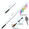 Interactive Cat Toys Set Teaser Feather Wand, Hanging Door Toy