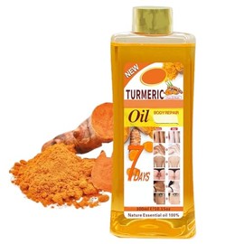 Aceite Soft 7, Aceite De Cúrcuma Soft 7 Para La Piel, Para Rostro Y Cuerpo, Aceite Corporal Hidratante Y Suavizante Natural.