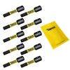 10 x SabreCut SCRH432_10 32mm H4 Hex Magnetic Impact Screwdriver