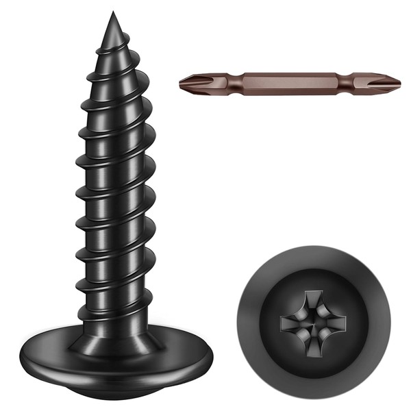 ORTAVA Tapping Screws M4 x 14 mm, Pack of 50