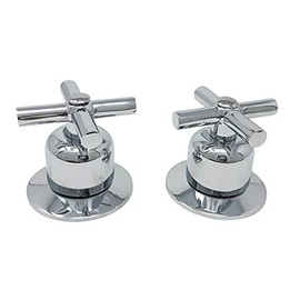 Juego de Manerales Regadera Metalicos Cromados Con Chapeton Indus