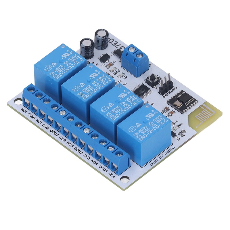 4 Channel Bluetooth Relay Control Module Anti Interference 2.4G RF