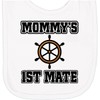 inktastic Mommy 1st Mate Sailing Outfit Newborn Bib White 3a46b