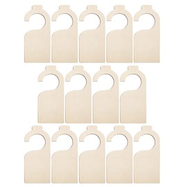 TopHomer 14Pcs Wood Closet Dividers, DIY Decor Hanger Closet Clothes Dividers for Closets Hanging Closet Organizers