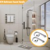 2 Pcs H79 Shower Handle Compatible with Delta Tub &