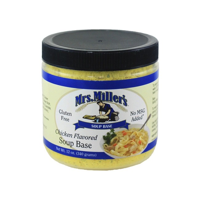 Mrs Millers Homestyle Chicken Soup Base 2 Jars / Gluten Free - No MSG