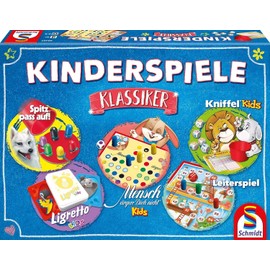 Schmidt Spiele 49189 Kinderspiele Klassiker, Kinderspielesammlung, bunt