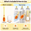 Silicone Toilet Brush for Deep Cleaning – Flexible Corner-Cleaning Brush