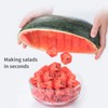 Choxila [Good Grip] Watermelon Cutter Slicer Stainless Steel,Cube Cutter Corer