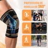 Rodilleras Ortopedica de Compresión, 2 Piezas Rodilleras Gym Deportiva