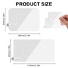 8 Pcs Windshield Electrostatic Sticker, Windshield Sticker Static Cling Window