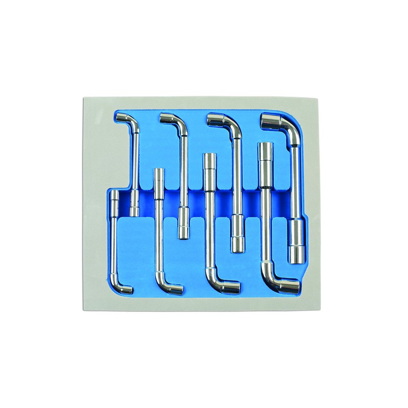 Laser 7506 Go Thru Angled Socket Spanner Set 8pc