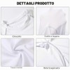 MEETYOO Maglietta Compressione Uomo, Maglie Maniche Lunghe/Corta T Shirt Sportiva