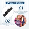 Jyinelx Backpack Chest Strap - 4-Piece Adjustable Non-Slip Quick Release