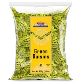 Rani Green Raisins 28oz (800g) ~ All Natural | Gluten Friendly | Non-GMO | Kosher | Vegan | Product of USA