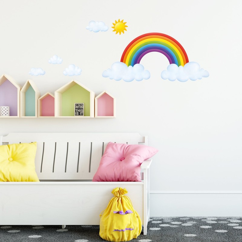 Decowall clouds and rainbow (1702 8030 1713 1713L 1713P1702)