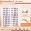 Winifred Natural Lash Clusters Short Eyelash Clusters Wispy Cluster Eyelash