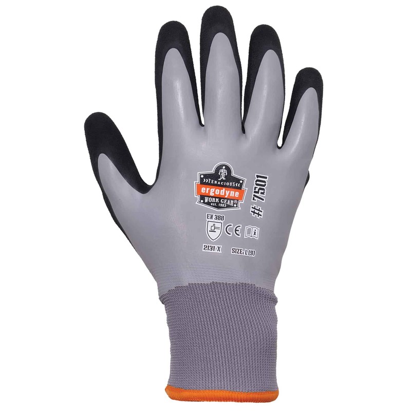 Ergodyne ProFlex 7501 Coated Waterproof Winter Work Gloves