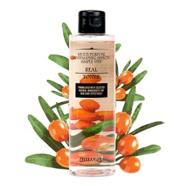 CELLEANSER Real Toner 100% One Ingredient Extract Water for Facial Skin Care 6.76 oz - Made in Korea | Skin Relief, Soothing, Sensitive Type (Sea Buckthorn)