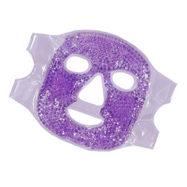 Ipetboom Hot and Cold Gel Face Mask for Reusable Ice Gel Beauty Mask Light for Cooling and Soothing Treatment