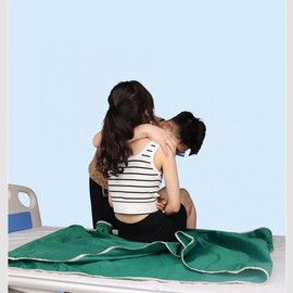 Sliding patient transfer seat mat bedsore prevention product 75x150 green 75 150