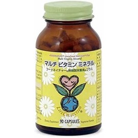 フードネイチャー 無精製栄養素プラス マルチビタミンミネラル 90粒 【2024バージョン】
