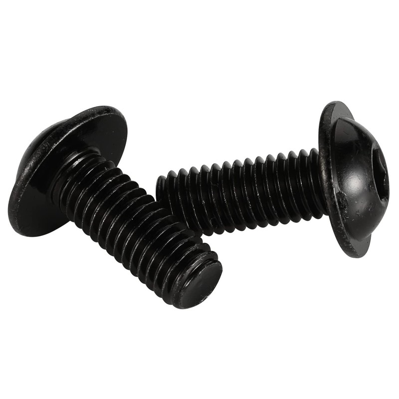 M8-1.25 x 10mm Flanged Button Head Socket Cap Screw Bolts,