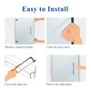 Agbihtb Frameless Shower Door Seal Set, 4 Pack x 39"
