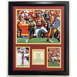 Legends Never Die Patrick Mahomes Home Red - Kansas City Chiefs - 18" x 22" Framed Photo Collage, Inc.