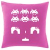 Hippowarehouse Space invaders Printed bedroom accessory cushion cover case 41x41cm