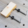 Set of 2 Table Workbench Clamp with 4 Bench Dogs