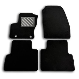 MTC Automotive Fu?matten Ford C-MAX II 11.2010>2013 (vor Restyling) ovale Befestigung, rutschfest, verst?rkte Fersenpolster aus Gummi