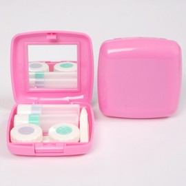 Contact Companion Heart Pink Square