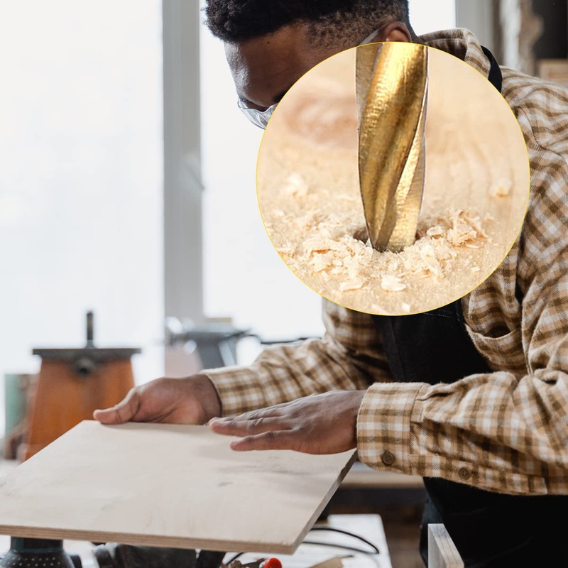 Countersink Drill Bit Set, Jagowa 5Pcs Replacement Drill Bits and