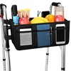 AUSTYLCO Upgrade Walker Basket with Cup Holder,Foldable Walker Bag,Large Capacity
