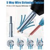 Wire Stripping and Wire Twister Tool for Drill - 3