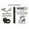Pompa per bicicletta piccola, 11 bar (160 PSI), peso leggero