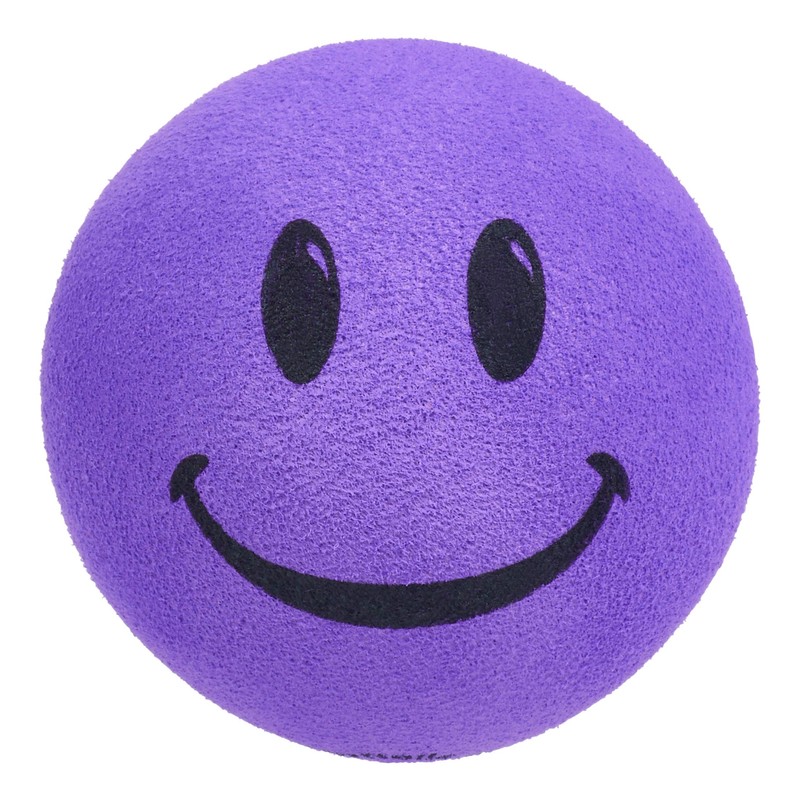 HappyBalls Happy Purple Smiley Face Car Decor Antenna Ball Fun