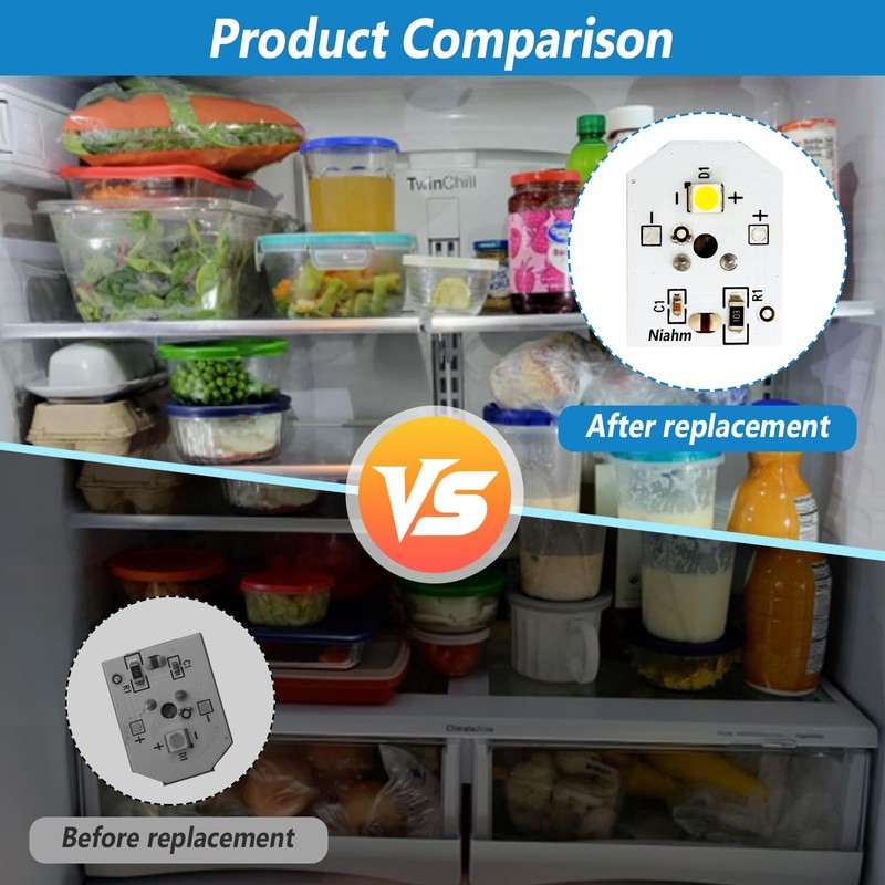 WR55X11132 LED Refrigerator Light for GE Refrigerator (Only LED Light),