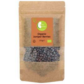 Organic Juniper Berries - Certified Organic - by Busy Beans Organic (250g)