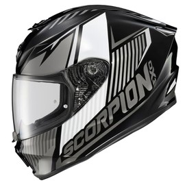 ScorpionEXO R330 Full Face Motorcycle Helmet with Pinlock Ready Shield Bluetooth Ready Speaker Pockets DOT ECE Approved Hawker (Phantom - 2X-Large)