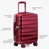 Traveler's Choice Edinburgh II Hardside Spinner Luggage with TSA Lock,
