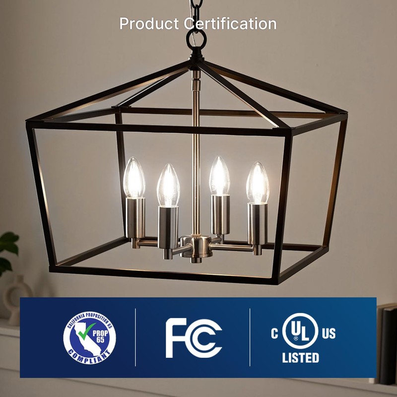 FLSNT 100W Equivalent Candelabra LED Bulbs 5000K Daylight, Dimmable LED