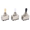 3Pcs Electric Guitar Toggle Switch 3 Way Voice Changeover Shifter