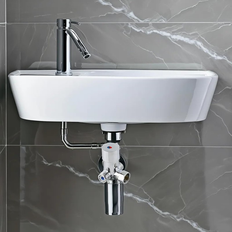 Thermostatic Mixing Valve, G1/2 Hot and Cold Water Temperature Control