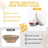 Dimpola Banneton Bread Proofing Basket - Cotton Oval Banneton Basket