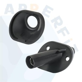 Base de antena de radio compatible con 1997-2004 Heritage Ford F150, 1997-1999 F250, 1997-2002 Expedition, 2001-2005 Explorer Antena Bisel de montaje